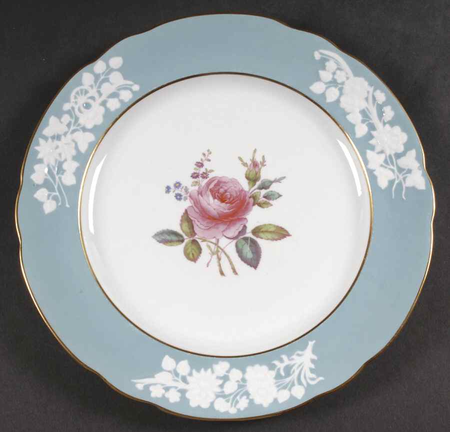 Old Colony Rose Dinner Plate by Spode-1