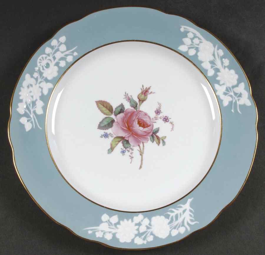 Old Colony Rose Dinner Plate by Spode-1