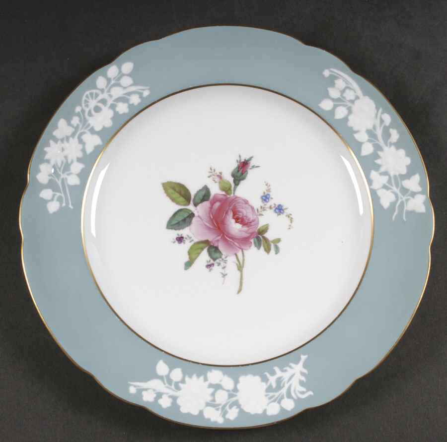 Old Colony Rose Dinner Plate by Spode-1