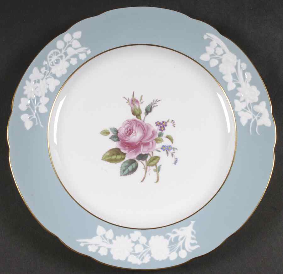Old Colony Rose Dinner Plate by Spode-1
