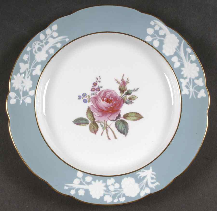 Old Colony Rose Luncheon Plate by Spode-1