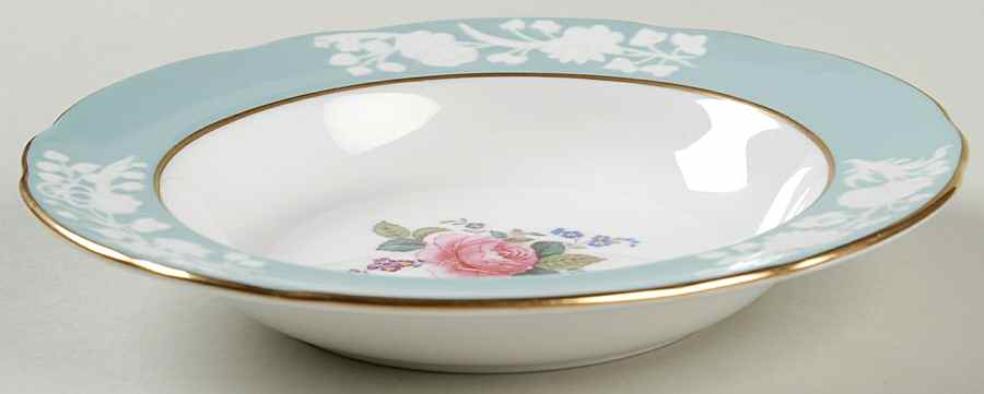 Old Colony Rose Rim Soup Bowl by Spode-1