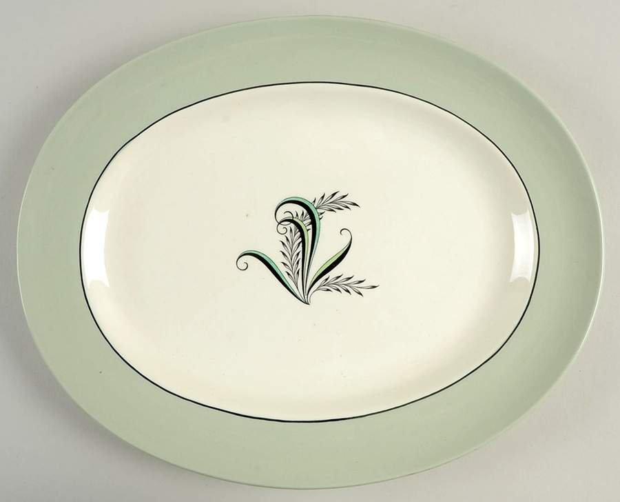 Olympus 13" Oval Serving Platter by Spode-1