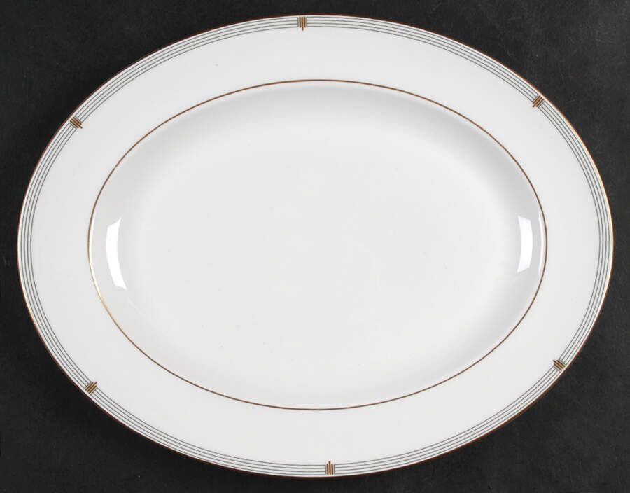Opera 13" Oval Serving Platter by Spode-1