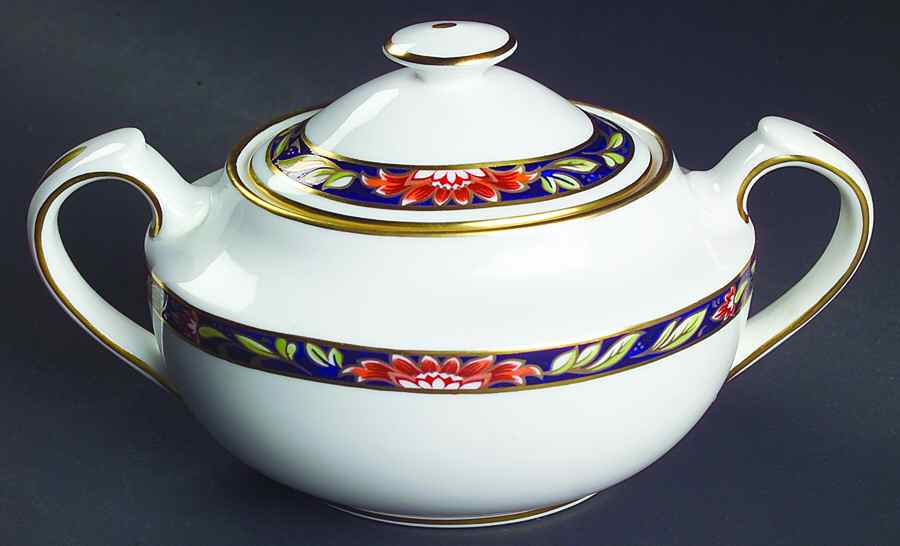 Orient Sugar Bowl & Lid by Spode-1