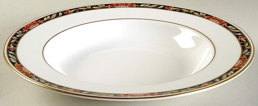 Orient Large Rim Soup Bowl by Spode-1