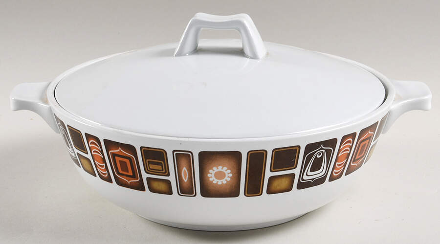Pacifico Round Covered Vegetable by Spode-1