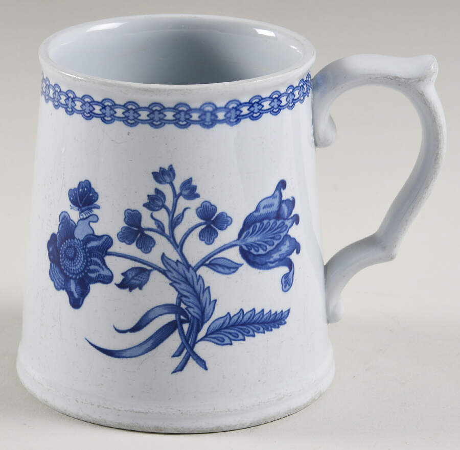 Palace Garden Blue Tankard by Spode-1