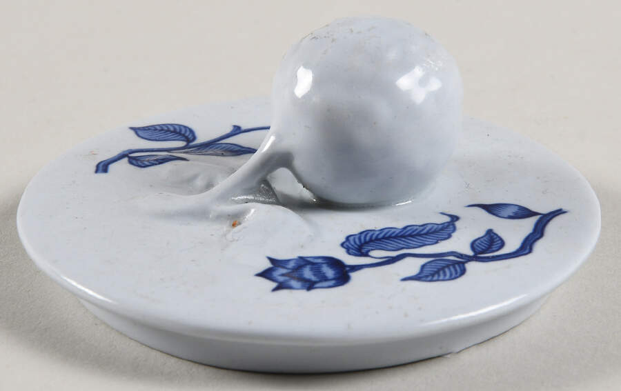 Palace Garden Blue Lid for Sugar Bowl by Spode-1