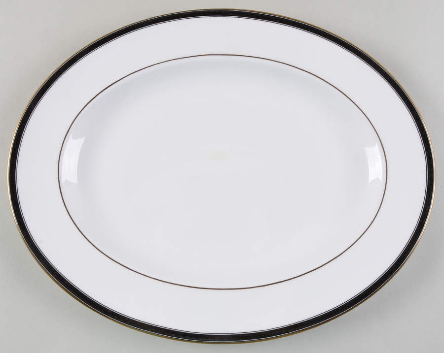 Palermo 15" Oval Serving Platter by Spode-1