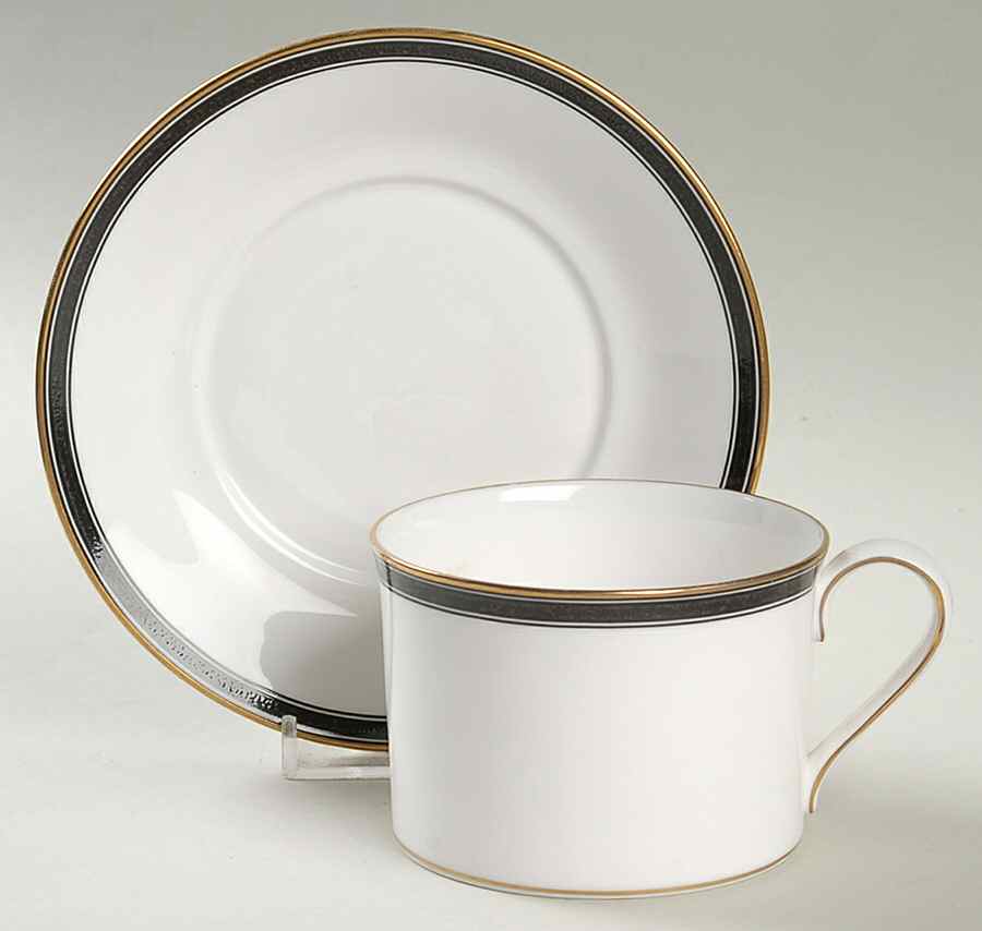 Palermo Flat Cup & Saucer Set by Spode-1