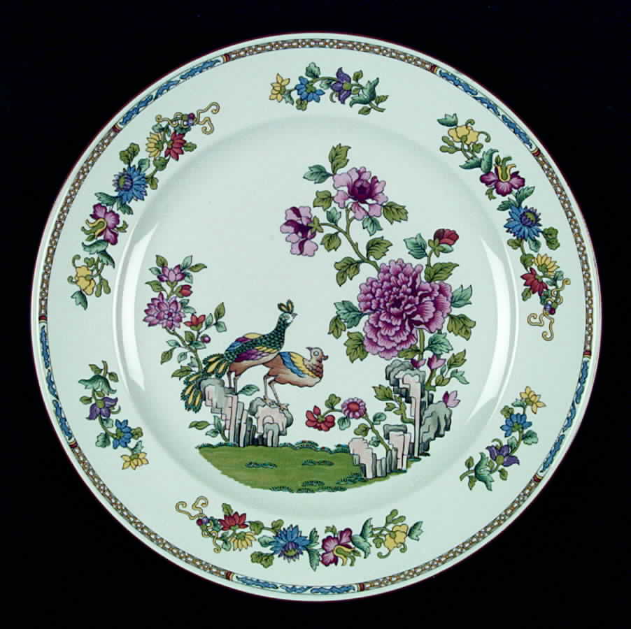 Peacock Dinner Plate by Spode-1