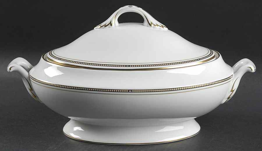 Pearl Oval Covered Vegetable by Spode-1
