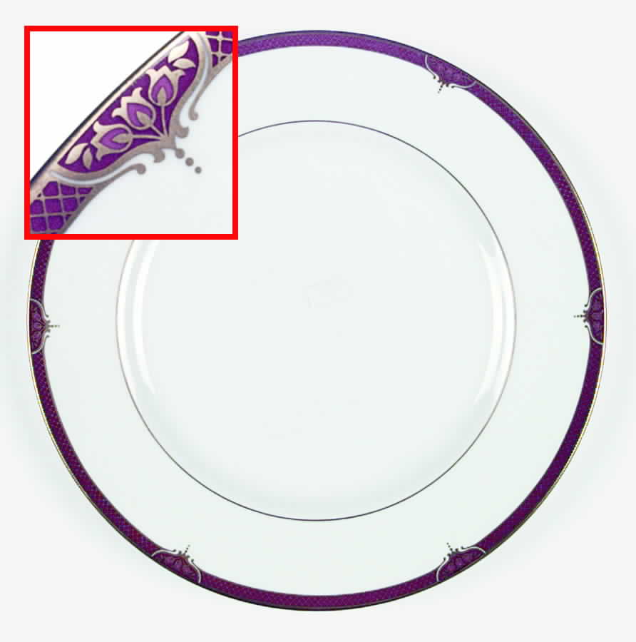 Petit Bordeaux Dinner Plate by Spode-1