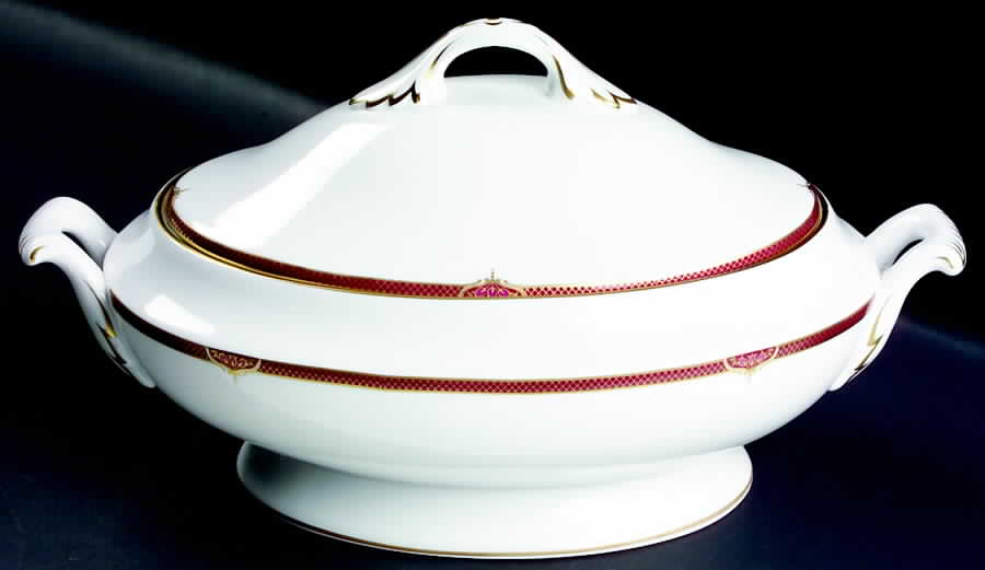 Petit Bordeaux Oval Covered Vegetable by Spode-1