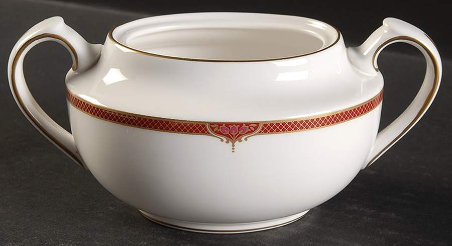 Petit Bordeaux Sugar Bowl No Lid by Spode-1