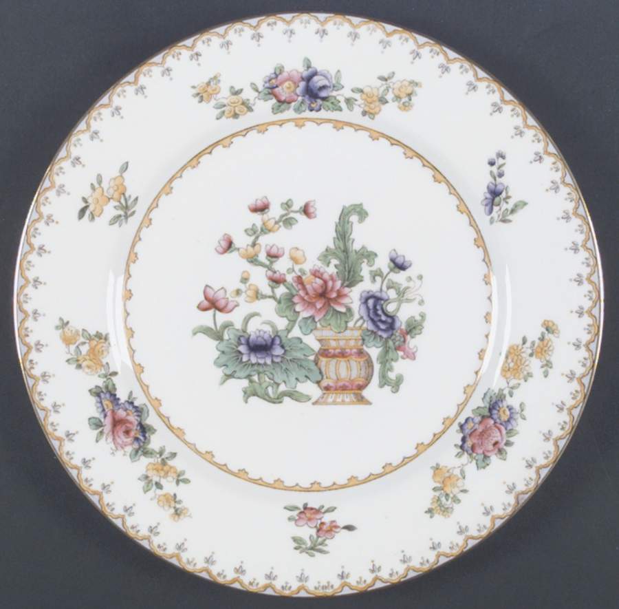 Peplow (Gold Trim) Dinner Plate by Spode-1