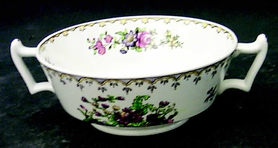 Peplow Footed Cream Soup Bowl by Spode-1