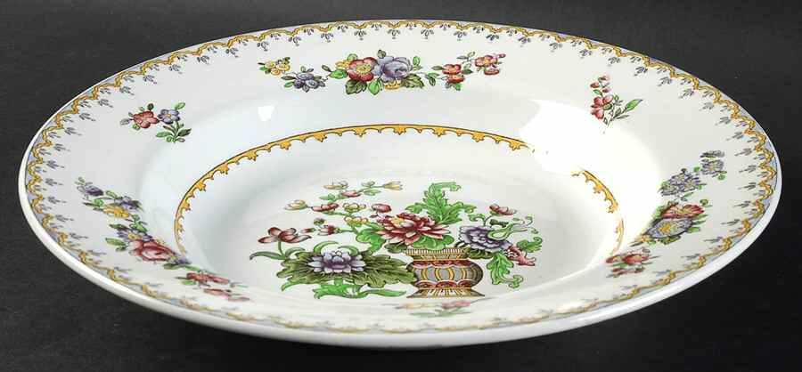 Peplow Large Rim Soup Bowl by Spode-1