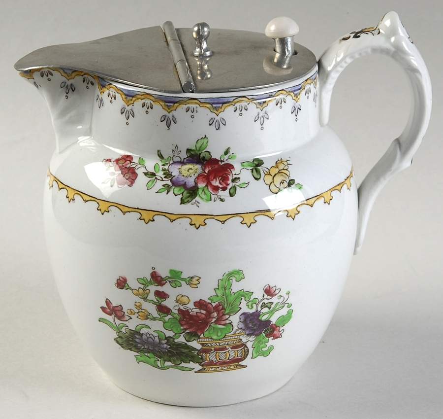 Peplow Large Syrup with Lid by Spode-1