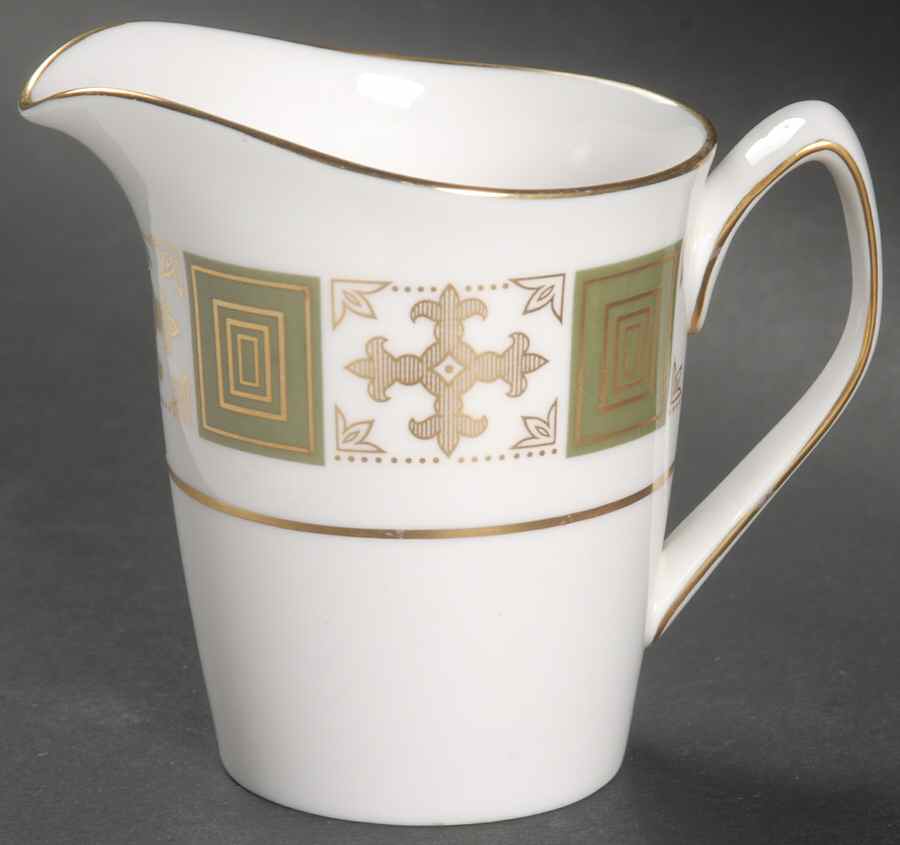 Persia Green Creamer by Spode-1