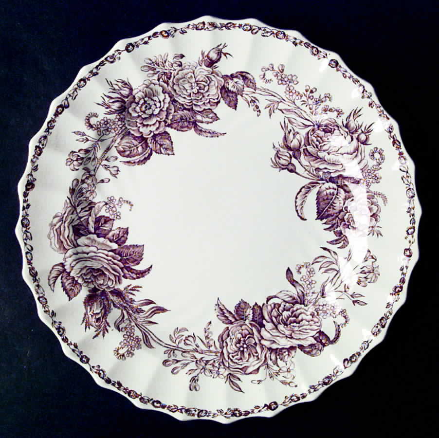 Piccadilly Brown Dinner Plate by Spode-1
