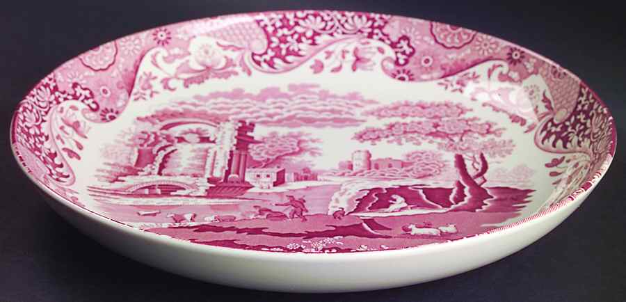 Pink Italian 11" Pasta Serving Bowl by Spode-1