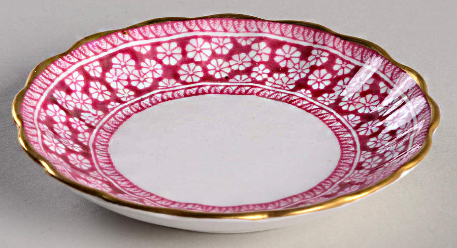 Primrose Rose Butter Pat by Spode-1