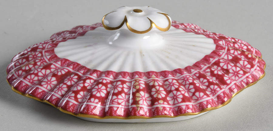 Primrose Rose Lid for Mini Sugar Bowl by Spode-1