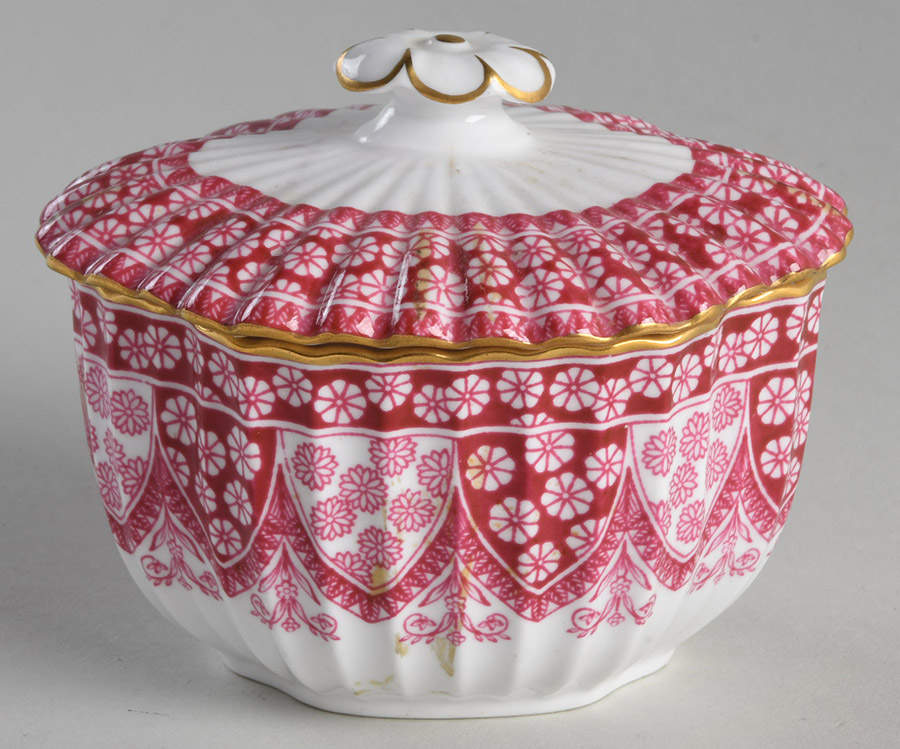Primrose Rose Mini Sugar Bowl & Lid by Spode-1