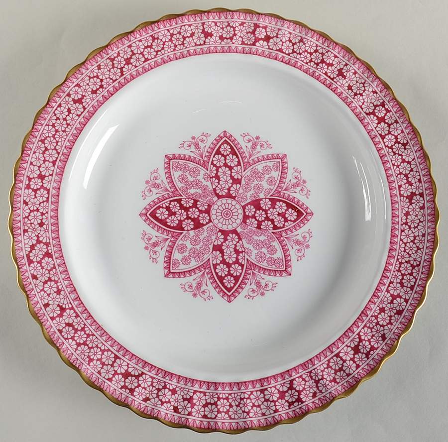 Primrose Rose 12" Chop Plate (Round Platter) by Spode-1