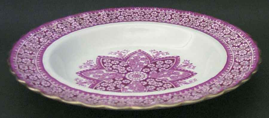 Primrose Rose Large Rim Soup Bowl by Spode-1