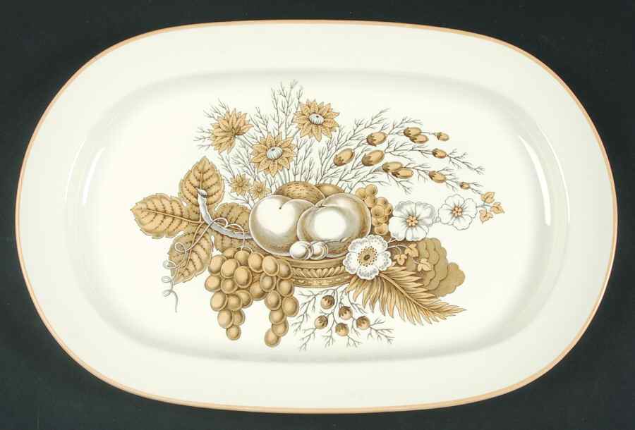 Provincial 15" Oval Serving Platter by Spode-1