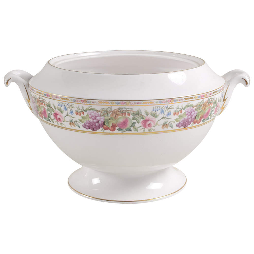 Provence (F1782-V, Y8599-U, Fruit Rim) Tureen No Lid by Spode-1