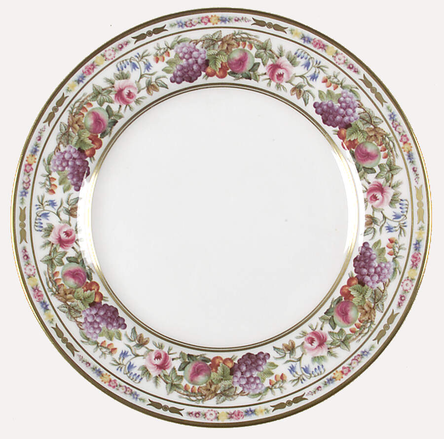 Provence (F1782-V, Y8599-U, Fruit Rim) Bread & Butter Plate by Spode-1