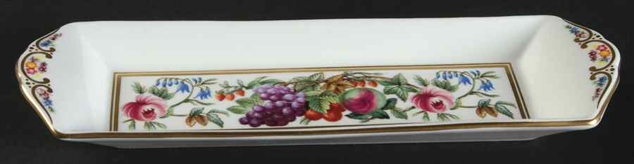 Provence (F1782-V, Y8599-U, Fruit Rim) Mint Tray by Spode-1