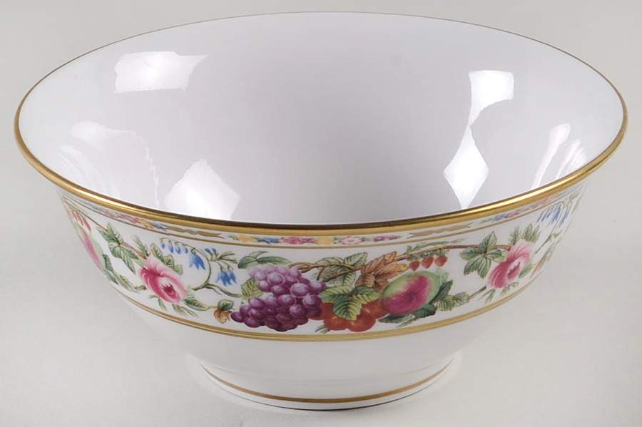 Provence (F1782-V, Y8599-U, Fruit Rim) Nut Dish by Spode-1