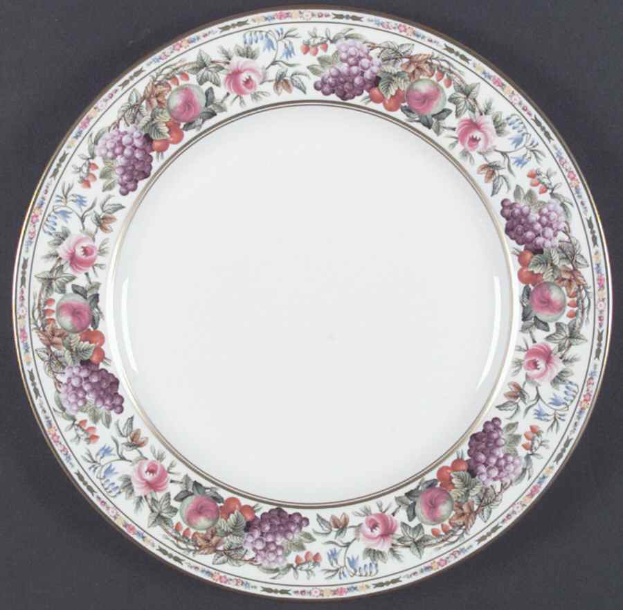 Provence (F1782-V, Y8599-U, Fruit Rim) Dinner Plate by Spode-1