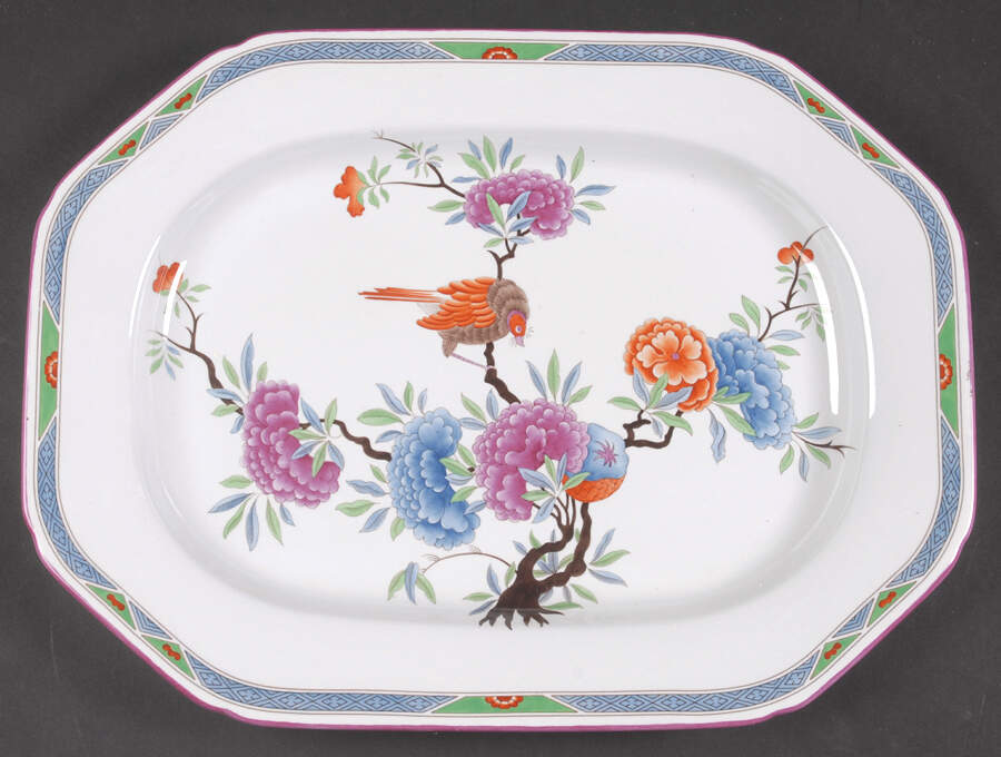 Prince Regent 14" Oval Serving Platter by Spode-1