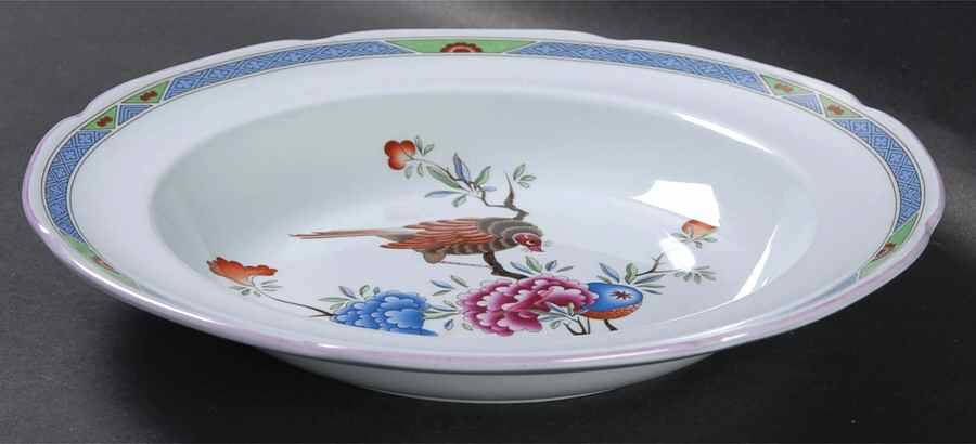 Prince Regent Large Rim Soup Bowl by Spode-1