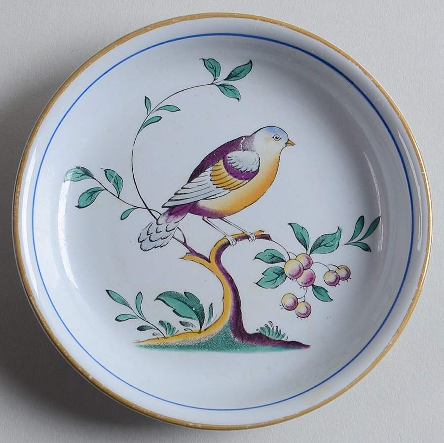 Queen's Bird (Y4973, Blue Gray Body) Coaster by Spode-1