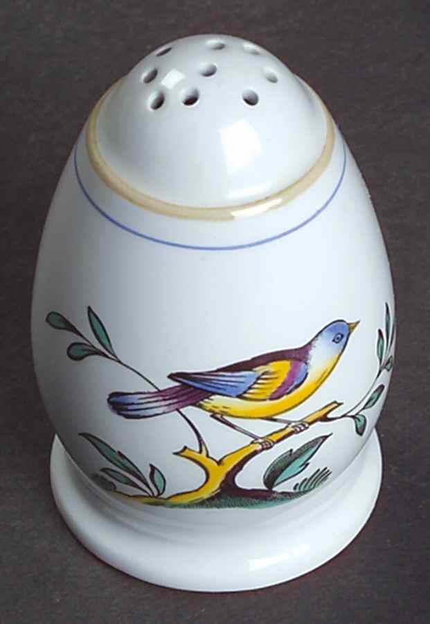 Queen's Bird (Y4973, Blue Gray Body) Salt Shaker by Spode-1