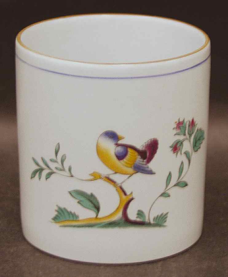 Queen's Bird (Y4973, Blue Gray Body) Jam/Jelly No Lid by Spode-1
