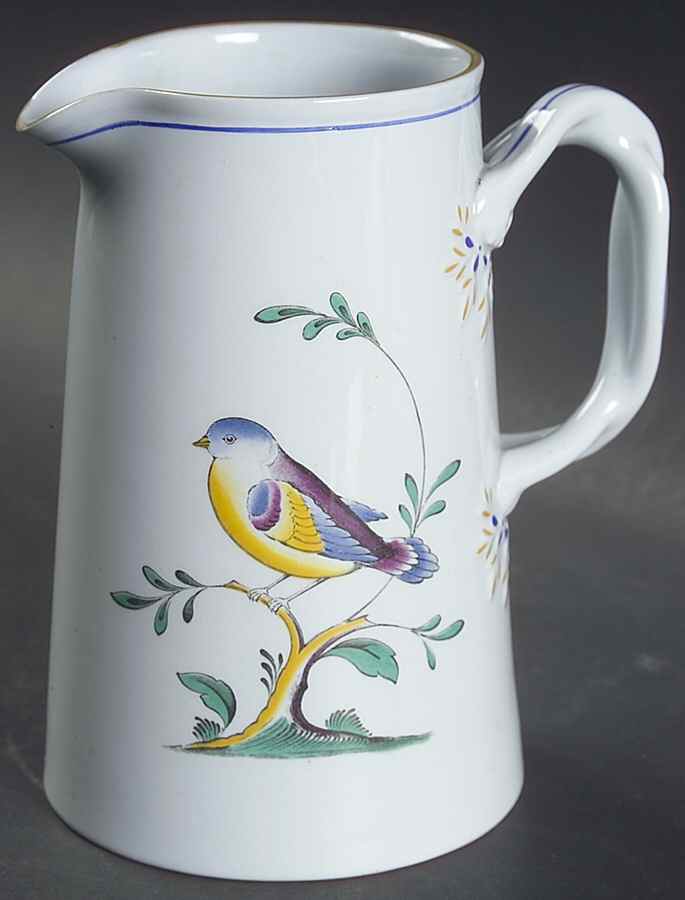 Queen's Bird (Imperial Ware, Cream Body) 16 Oz Pitcher by Spode-1