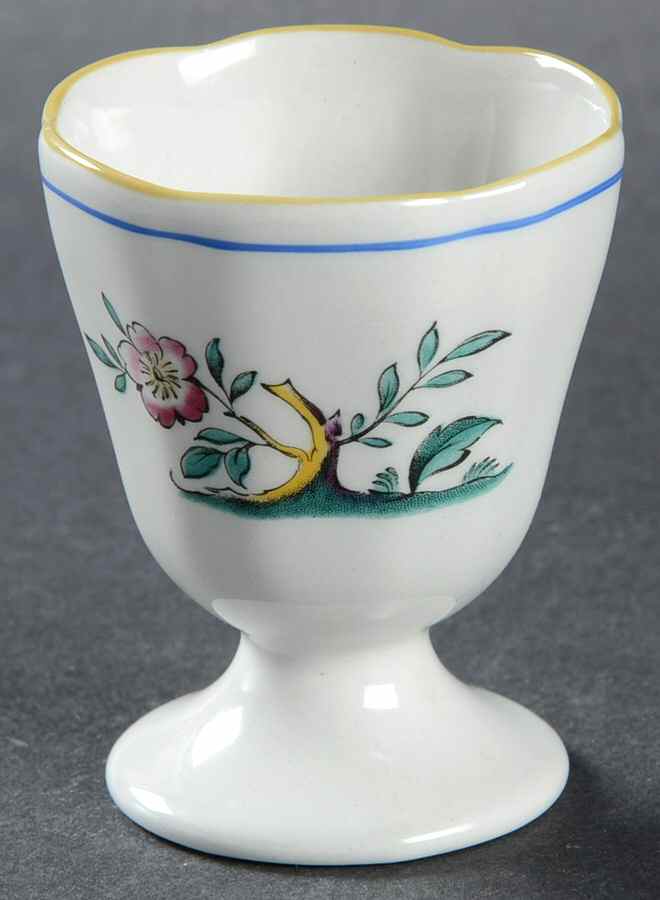 Queen's Bird (Imperial Ware, Cream Body) Single Egg Cup by Spode-1