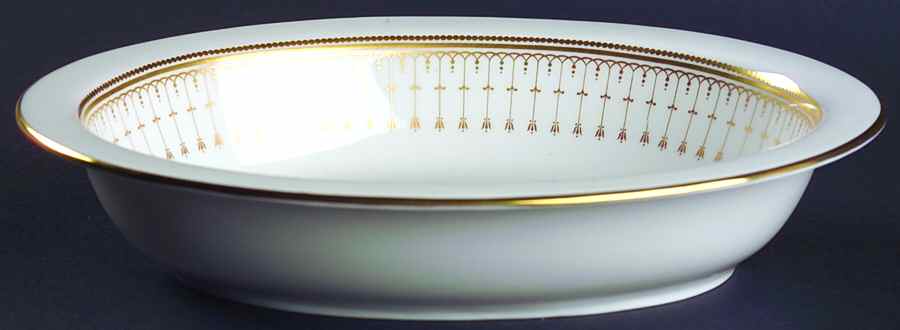 Queen's Gate 9" Oval Vegetable Bowl by Spode-1