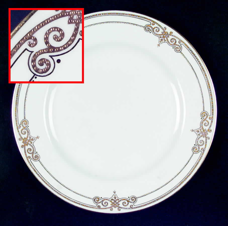 R2044 Dinner Plate by Spode-1