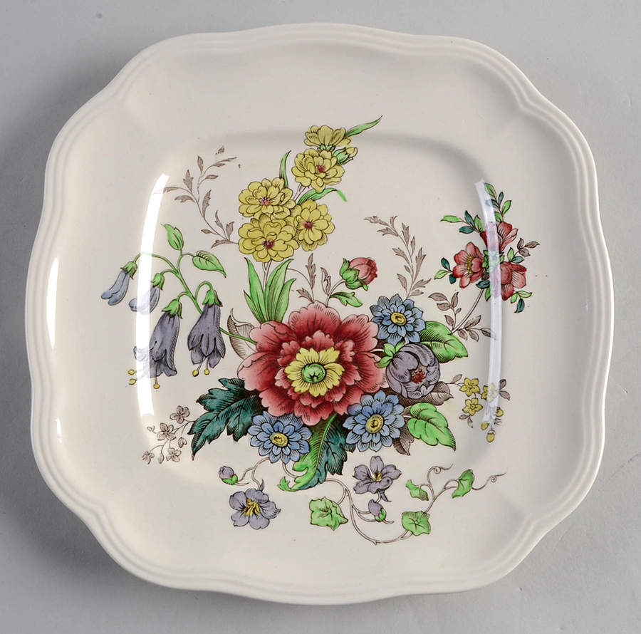 Raeburn Square Luncheon Plate by Spode-1
