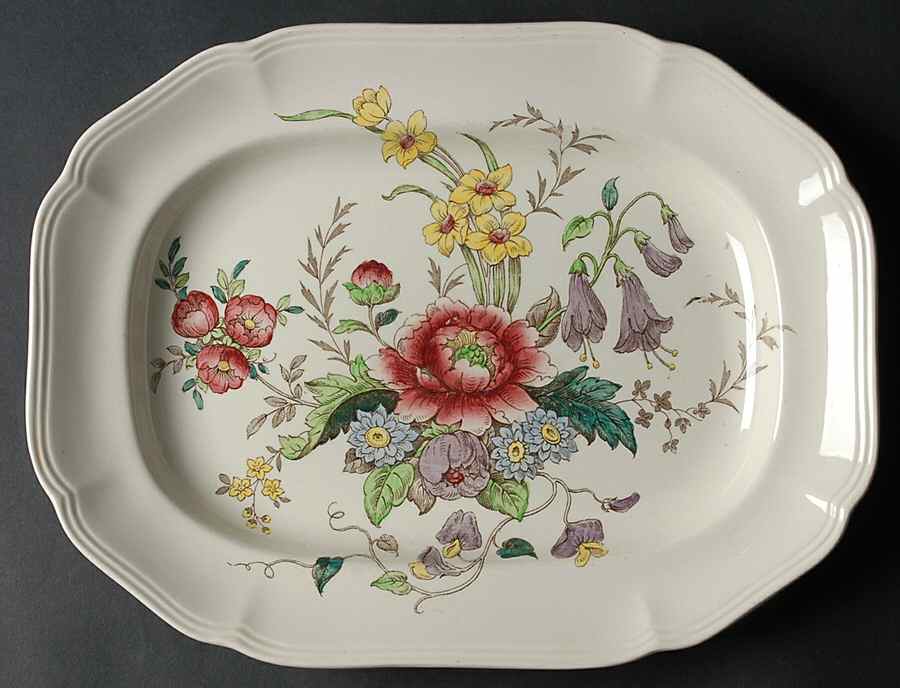 Raeburn 12" Oval Serving Platter by Spode-1