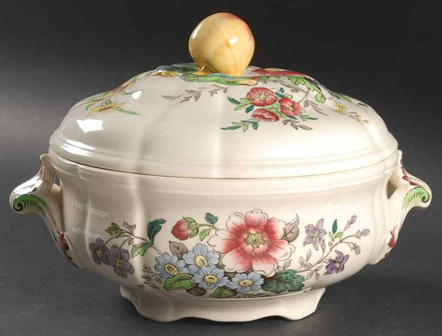 Raeburn Round Covered Vegetable by Spode-1